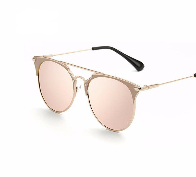 Metal Frame Retro Cat Eye Sunglasses