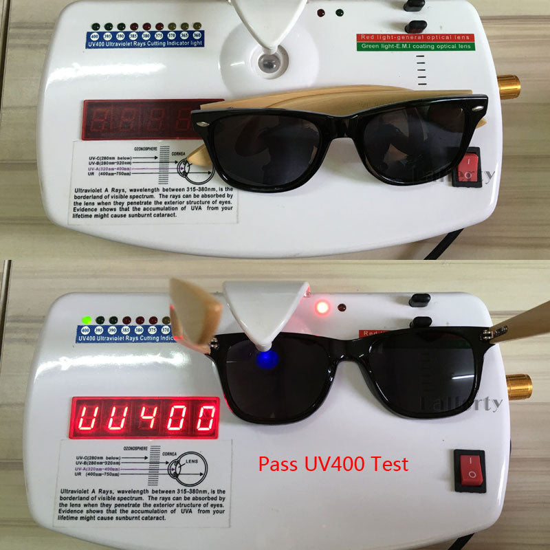 Retro Bamboo Sunglasses