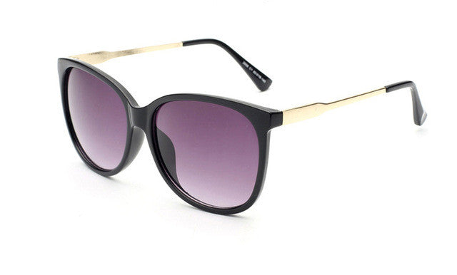 Oversized Round Retro Sunglasses