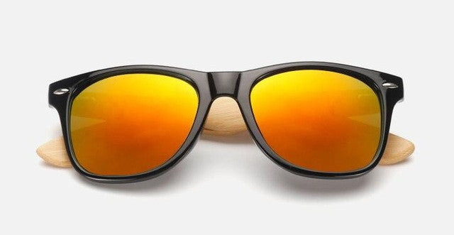 Retro Bamboo Sunglasses