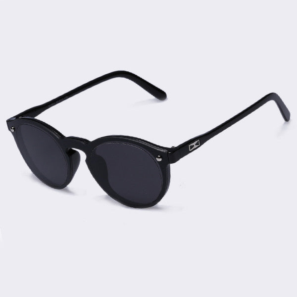 Reflective Oval Fashion Sunglasses