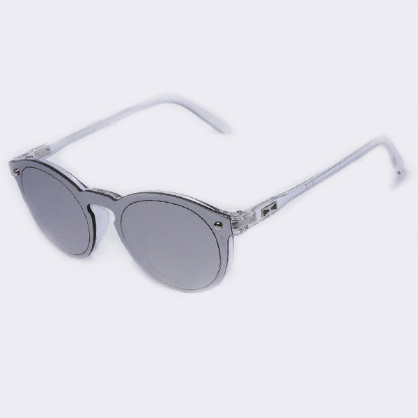 Reflective Oval Fashion Sunglasses