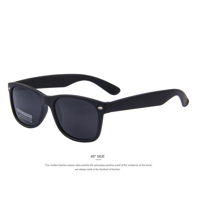 Polarized Retro Rivet Sunglasses