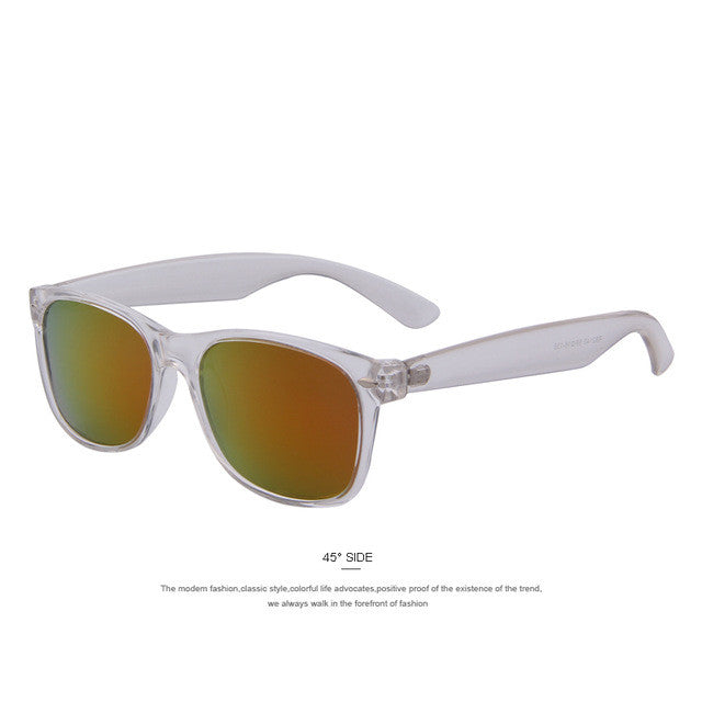 Polarized Retro Rivet Sunglasses