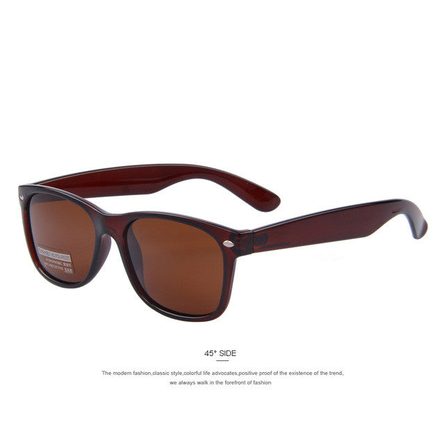 Polarized Retro Rivet Sunglasses