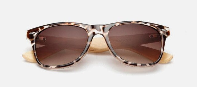 Retro Bamboo Sunglasses