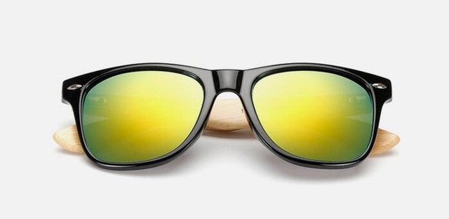 Retro Bamboo Sunglasses